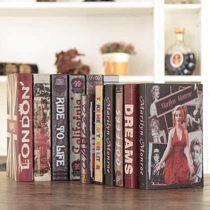 Retro Faux Books