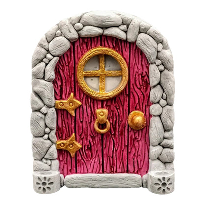 Wooden Elf and Gnome Doors