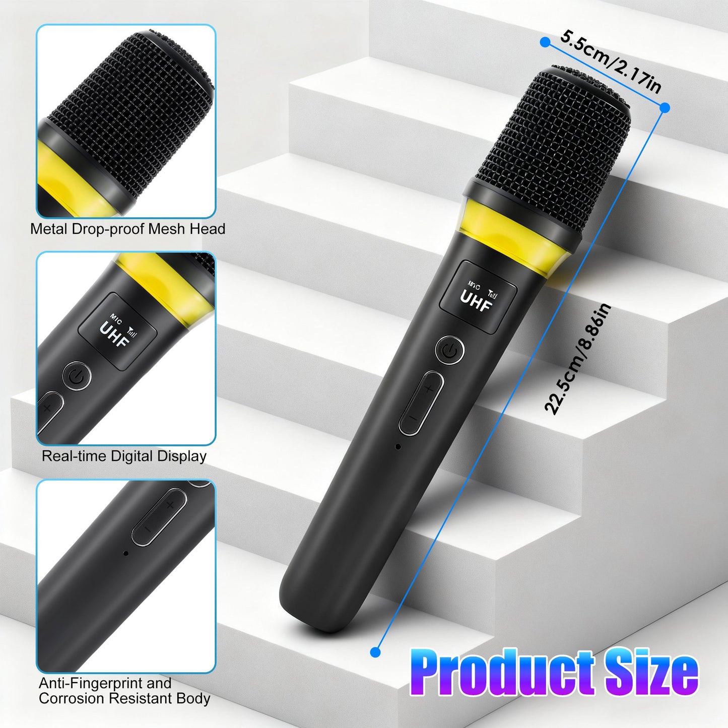 Wireless Microphone - Plug & Play!