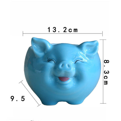 Mini Piggy Succulent Flower Pot