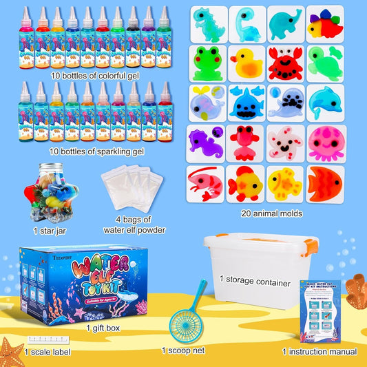 Magic Gel Water Baby 20-Color Painting Set