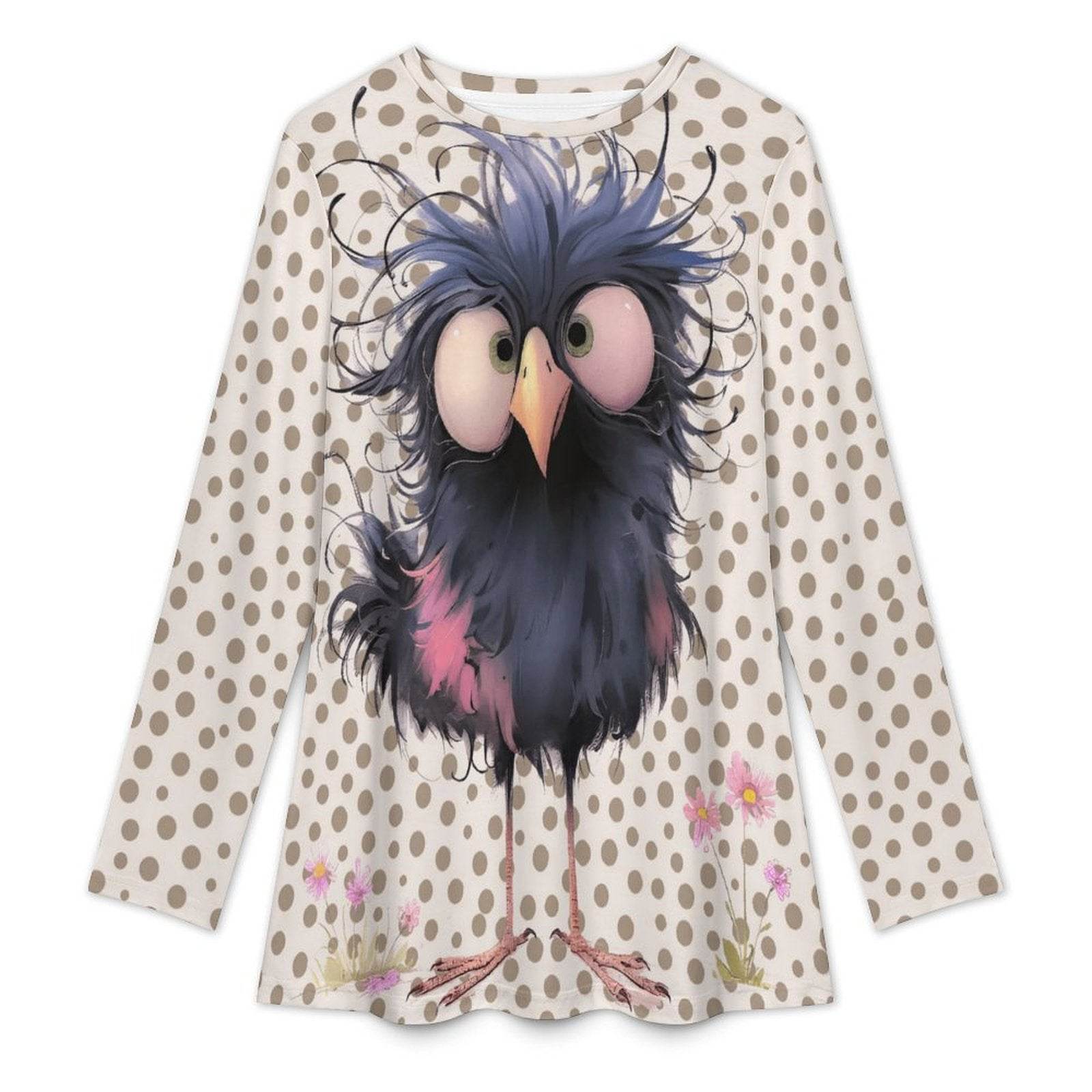Women's Long Sleeve Top Ugly Bird - Shop Jobie