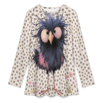 Women's Long Sleeve Top Ugly Bird - Shop Jobie