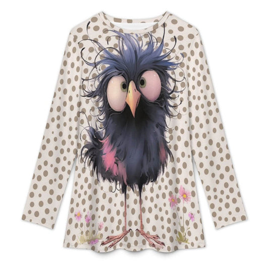 Women's Long Sleeve Top Ugly Bird - Shop Jobie