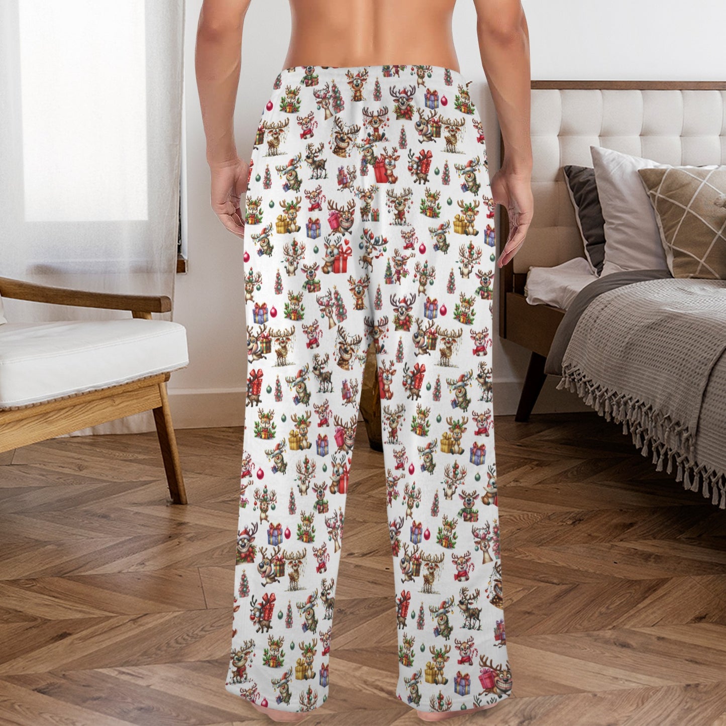 Cozie Hug Pajama Bottom  - Reindeer