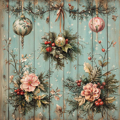 Wrapping Paper Farmhouse Christmas - Shop Jobie