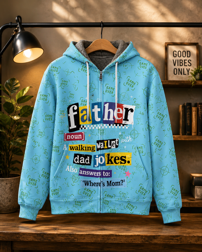 Double Layer Fleece Zippered Hoodies