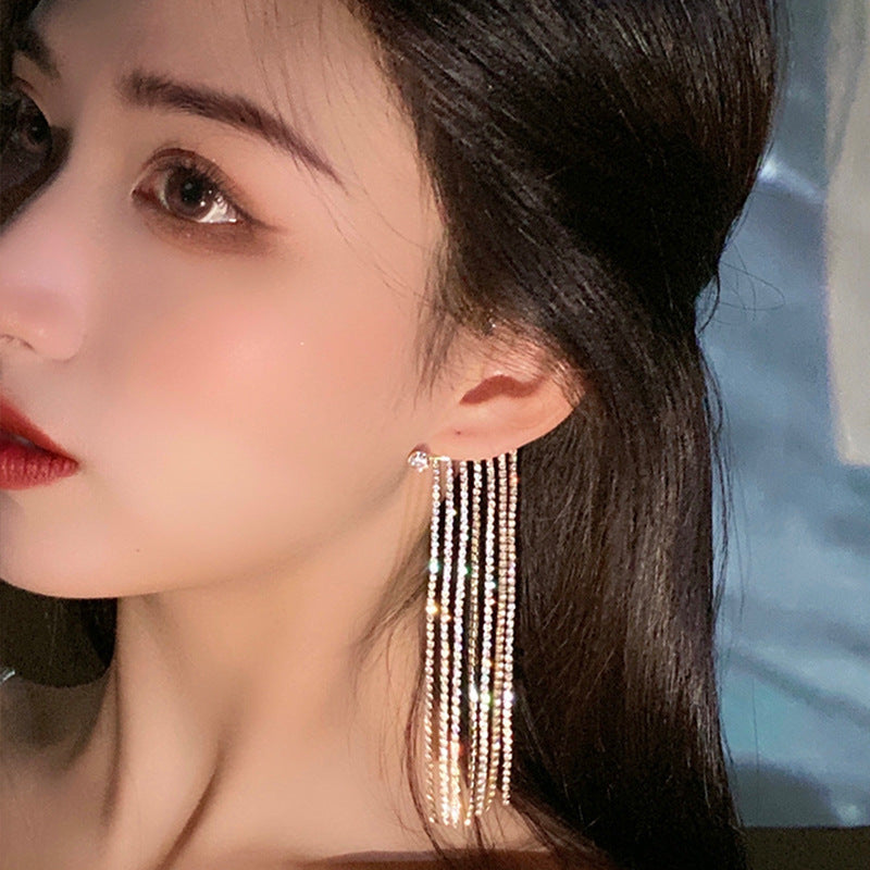 Long Tassel Fashion Earring