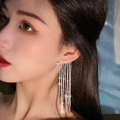 Long Tassel Fashion Earring