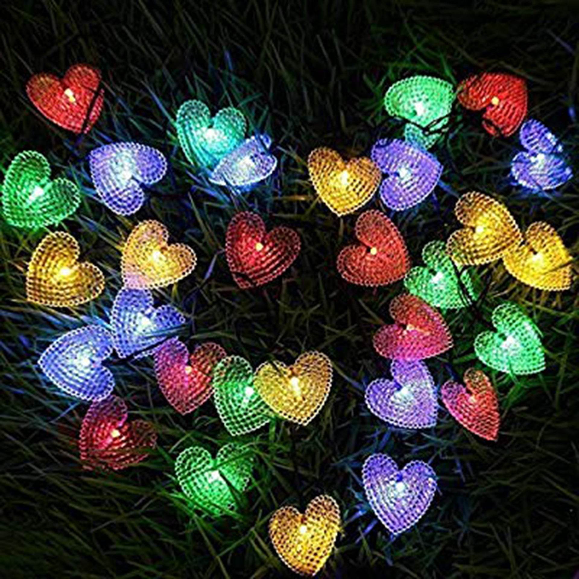 Love Themed Outdoor Light String - Shop Jobie