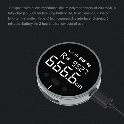Tech-Savvy Compact Digital Measuring Ruler