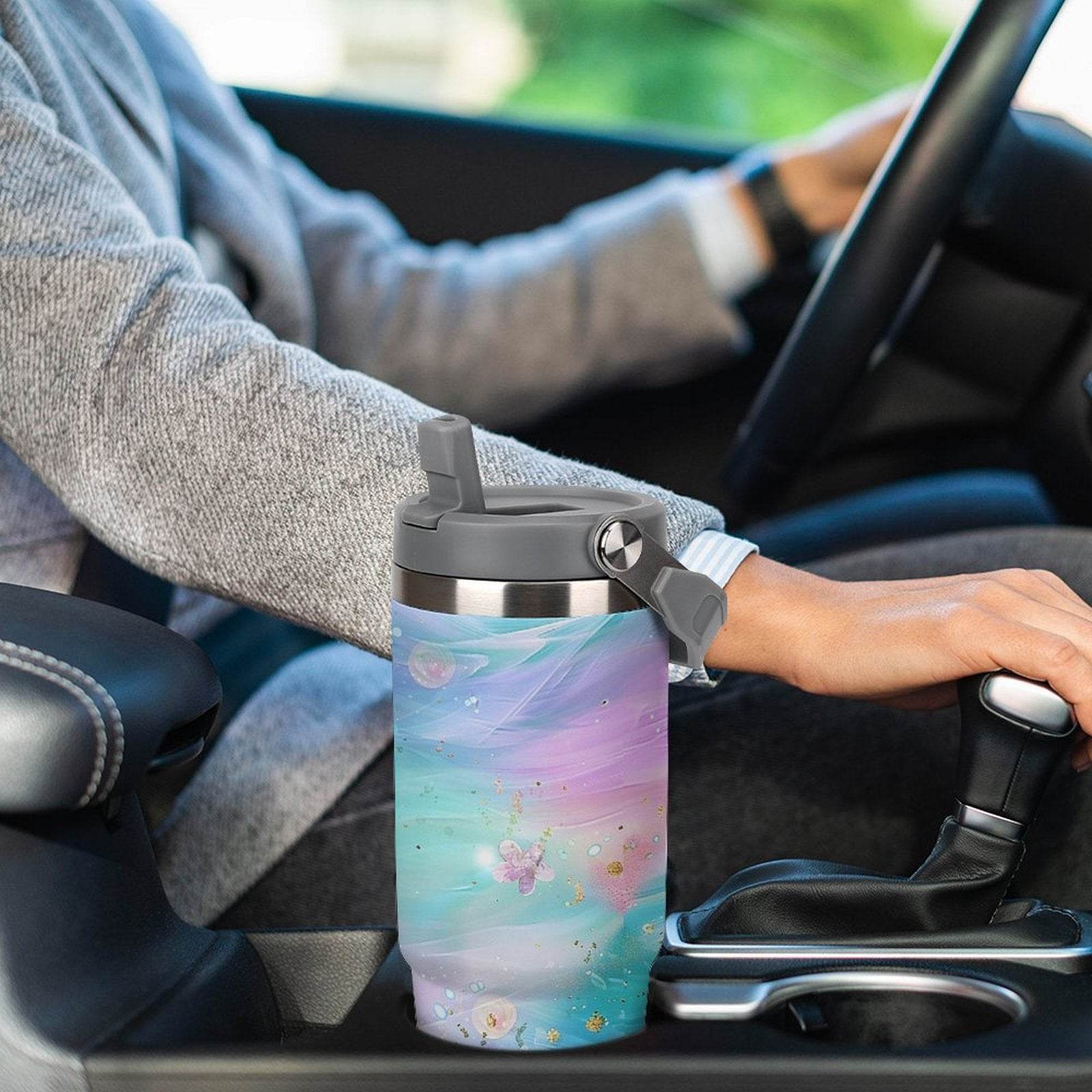 30oz Tumbler with Top Handle - Shop Jobie
