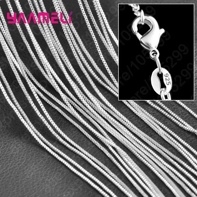 925 Sterling Silver Chains