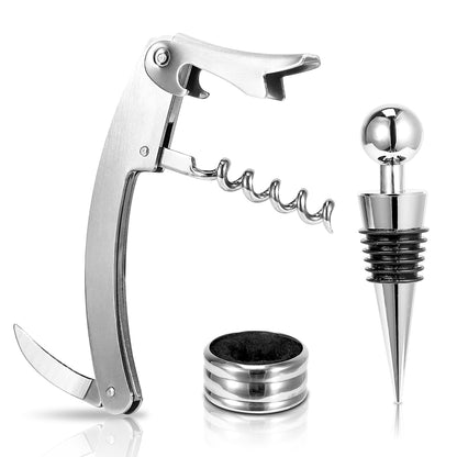 3pc Corkscrew Bottle Opener Set