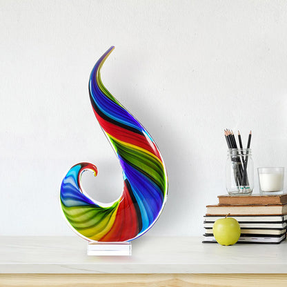 Rainbow Glass Decoration