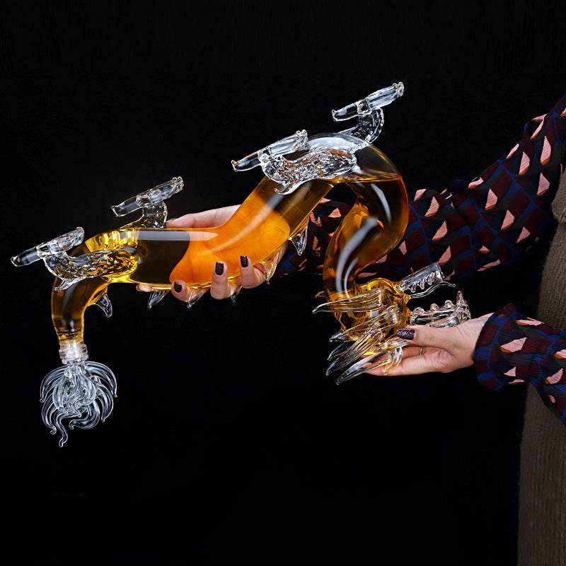 Dragon-shaped Wine Bottle Decanter - Shop Jobie