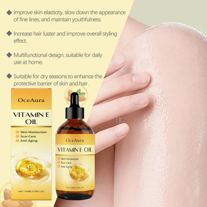OceAura Vitamin E Multi-Purpose Skin Care Oil