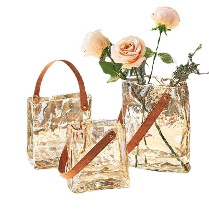 Handbag Glass Vase Design - Shop Jobie