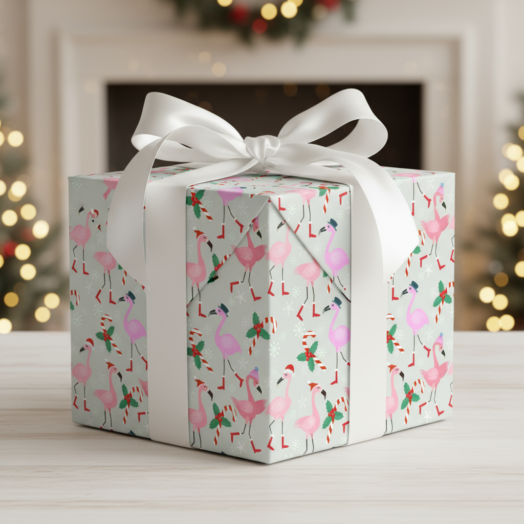 Flamingo Wrapping Paper