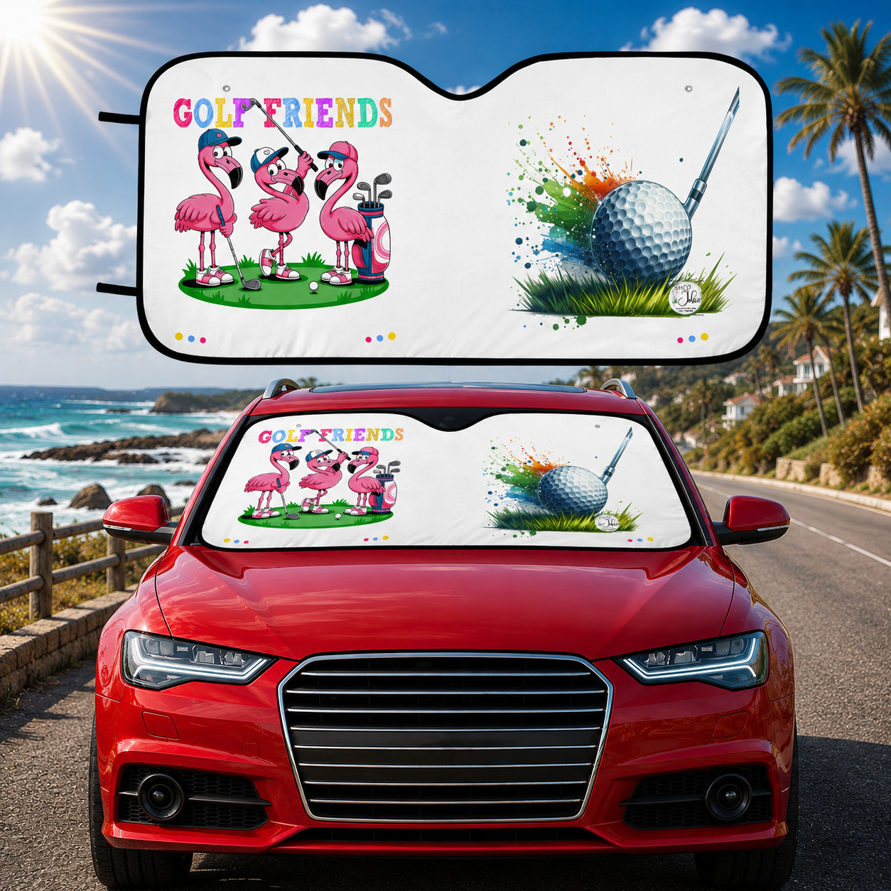 Foldable Car Windshield Sun Shades