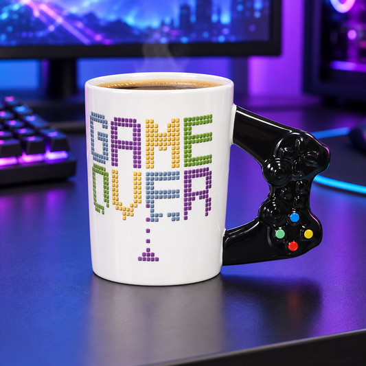 Retro Gaming Mug - Game Over!