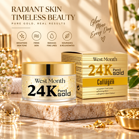 West Month 24K Pure Gold Collagen Skincare S&S