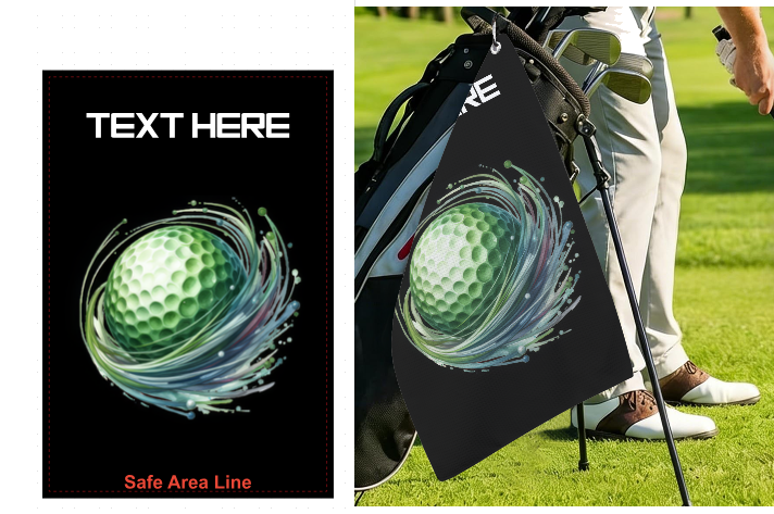 Custom Microfiber Golf Towels