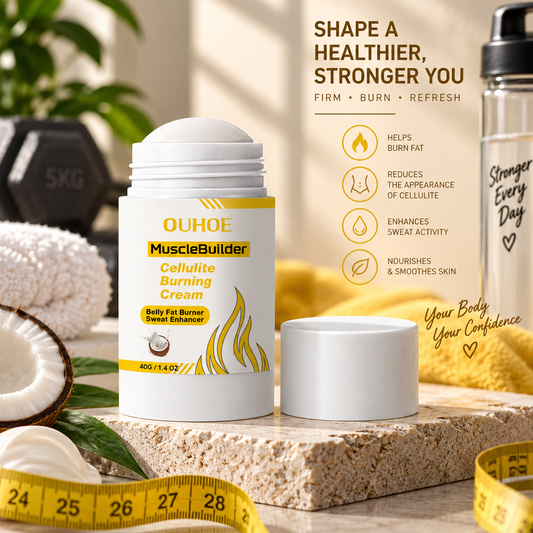 OUHOE Muscle Builder & Cellulite Burning Body Cream S&S