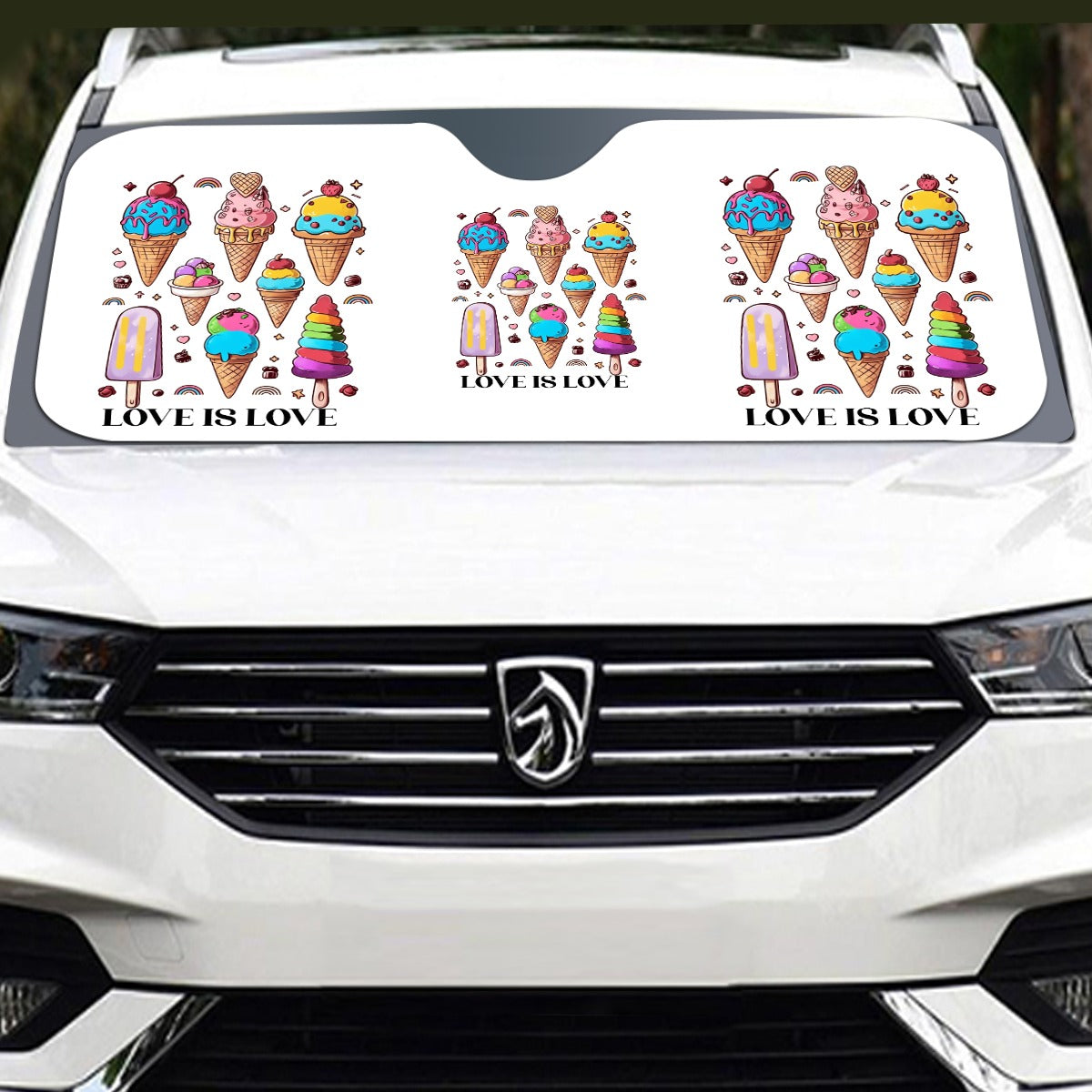 Foldable Car Windshield Sun Shade