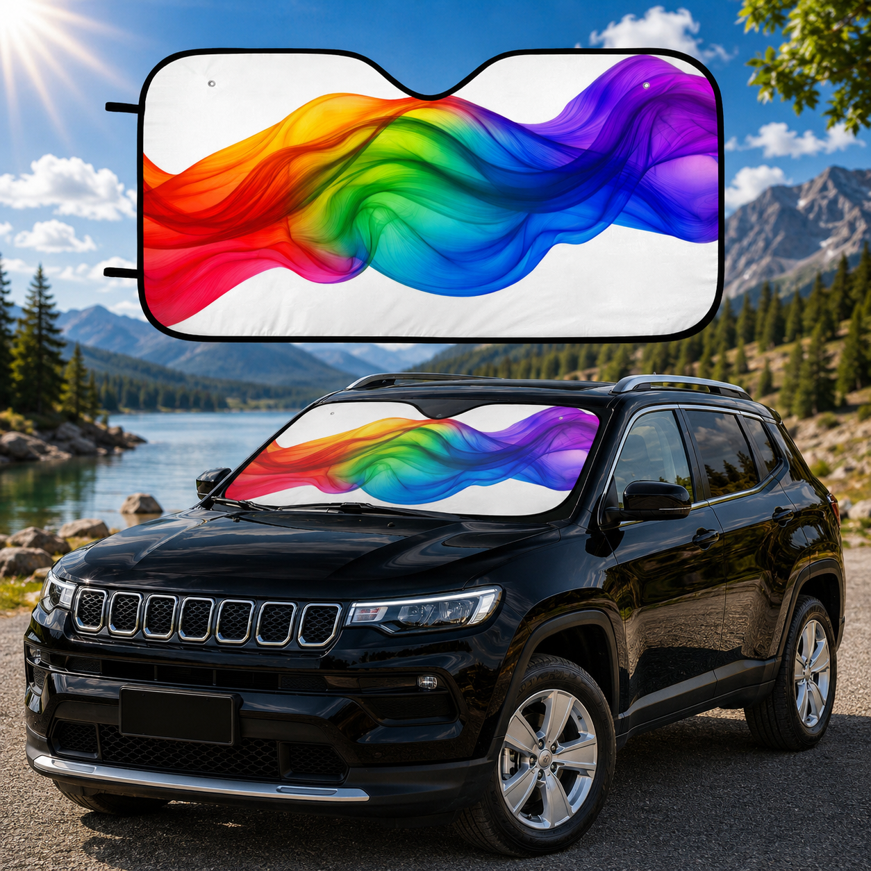 Foldable Car Windshield Sun Shades