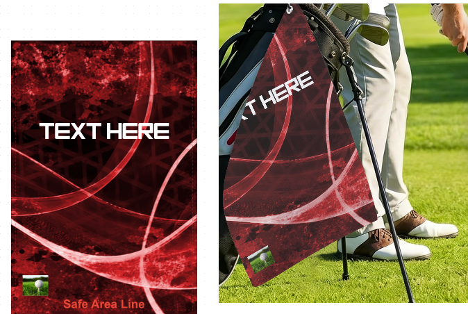 Custom Microfiber Golf Towels
