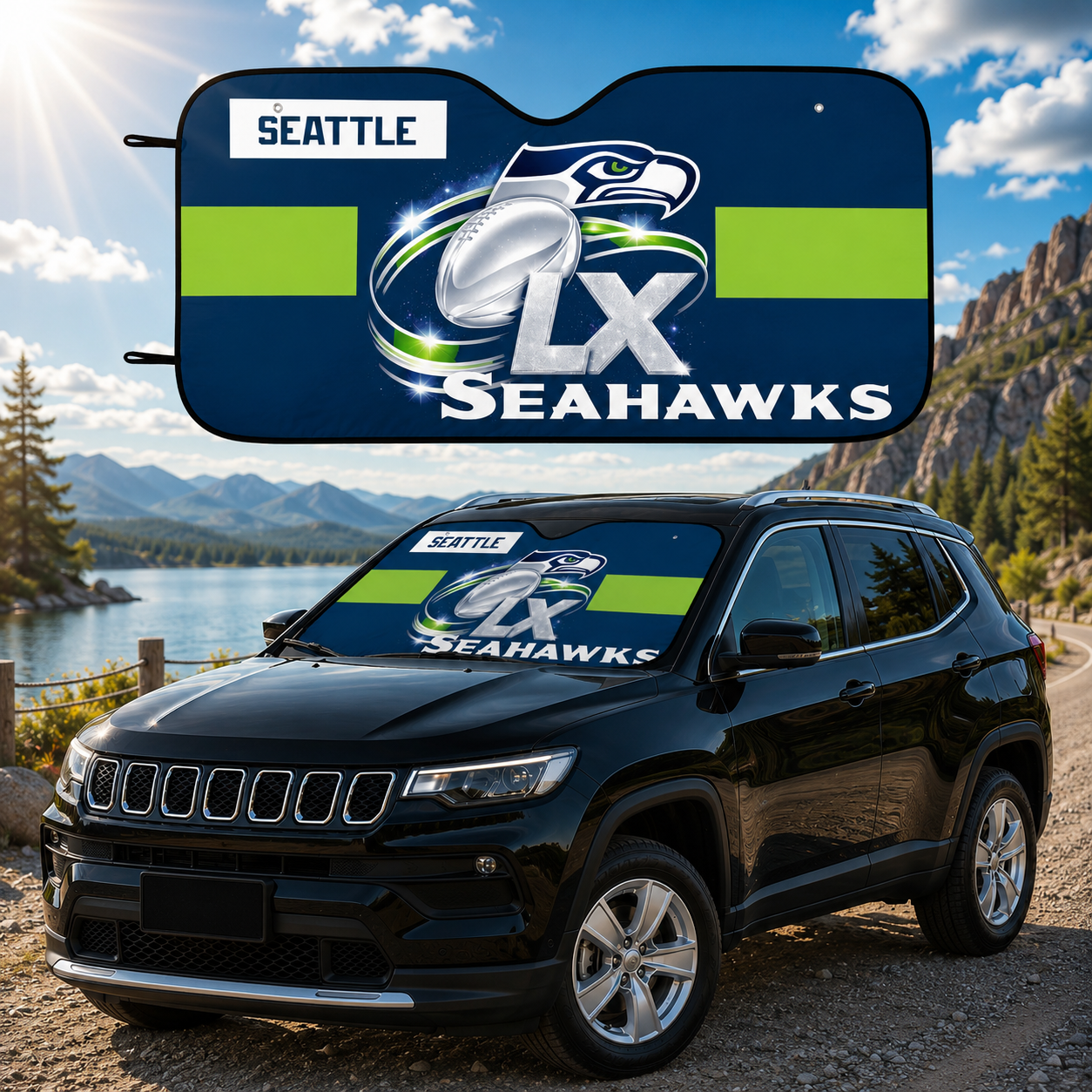 Foldable Car Windshield Sun Shades