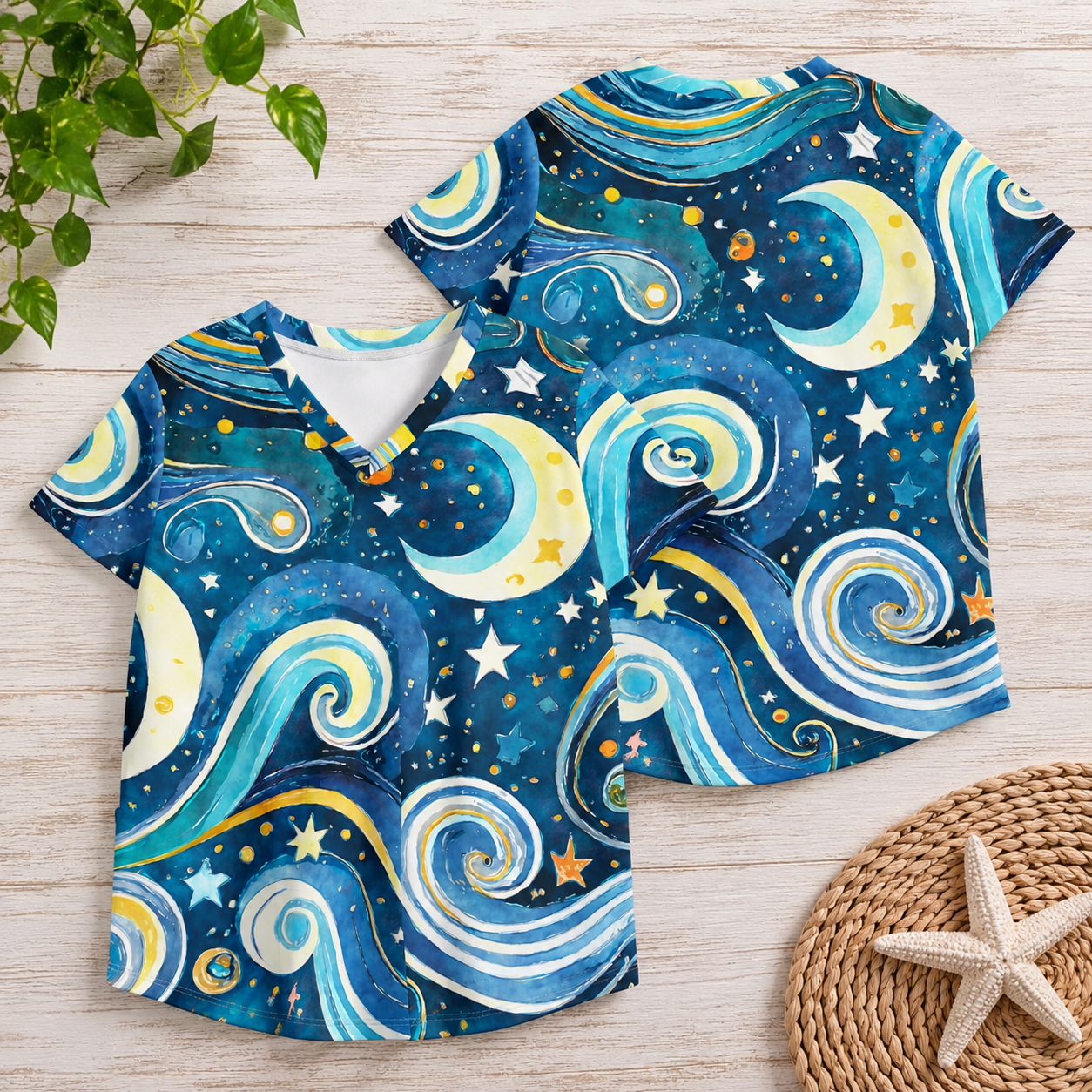 Designer Scrub Tops!