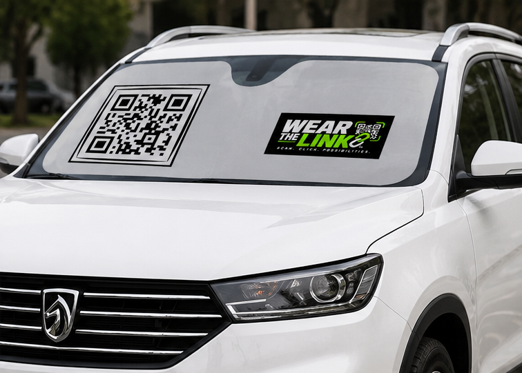 WEAR THE LINK - Windshield Sunshade