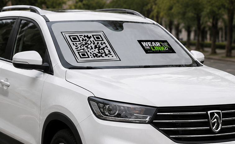 WEAR THE LINK - Windshield Sunshade