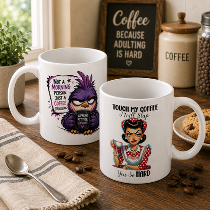 Ceramic Mugs 2pc