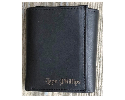 Black Leather Wallet