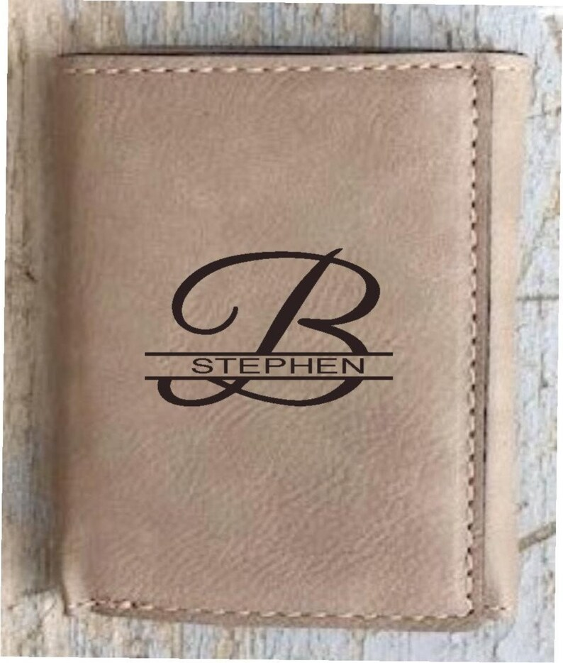 Personalized Leather Wallet