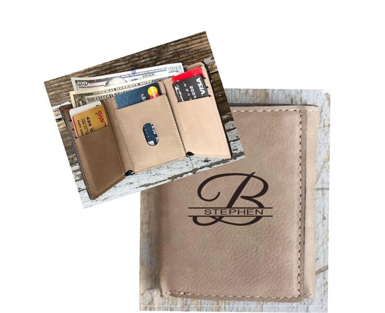 Personalized Leather Wallet