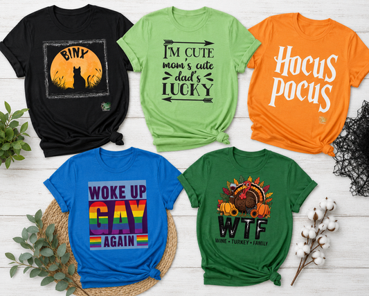 Comfy 60/40 Cotton-Poly Blend T-Shirts