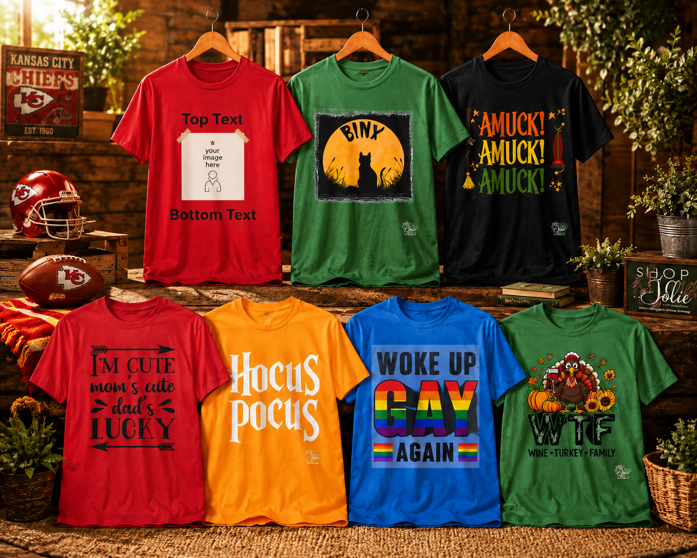 Comfy 60/40 Cotton-Poly Blend T-Shirts