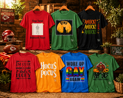 Comfy 60/40 Cotton-Poly Blend T-Shirts