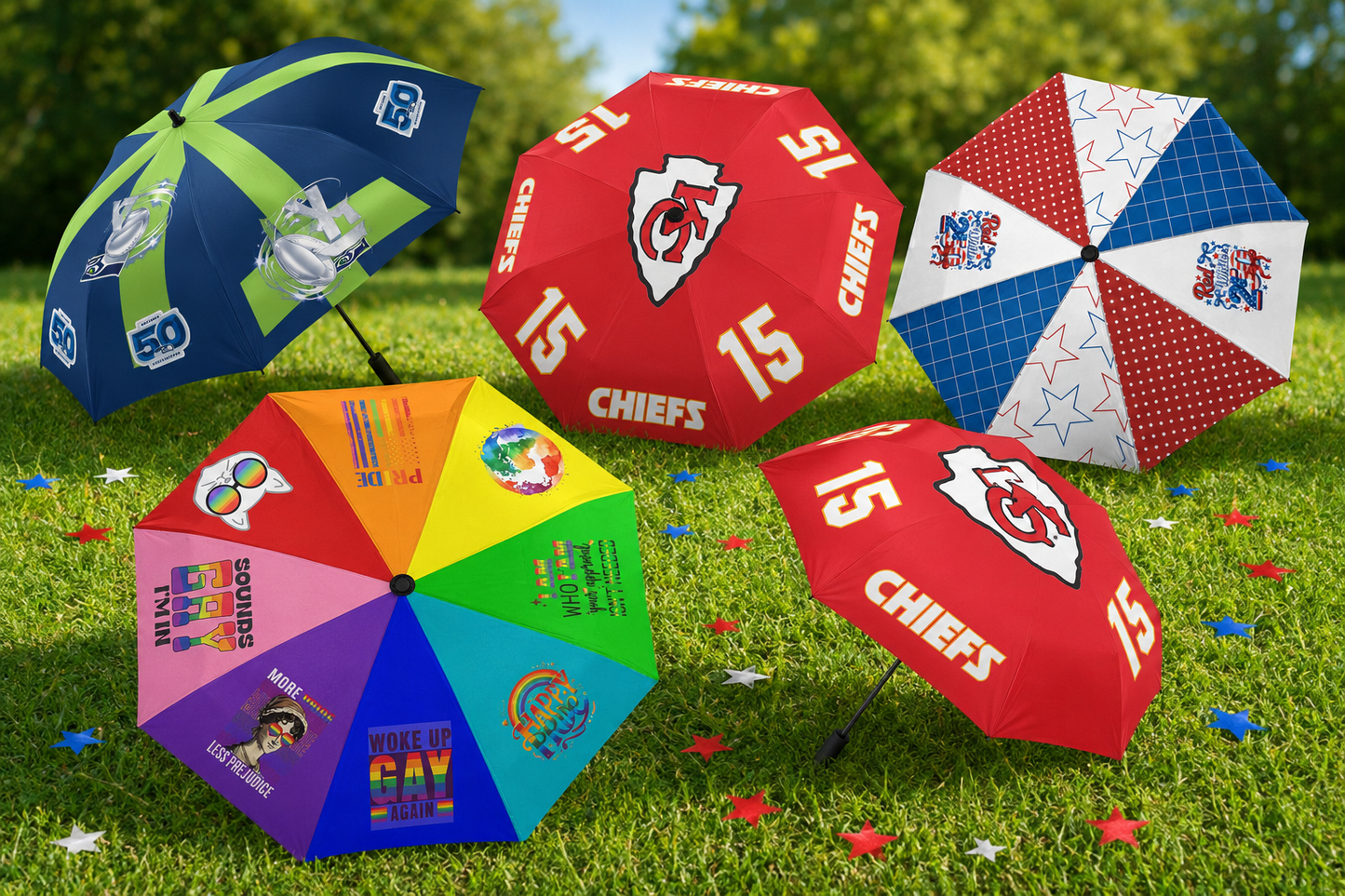 Umbrellas Everywhere!