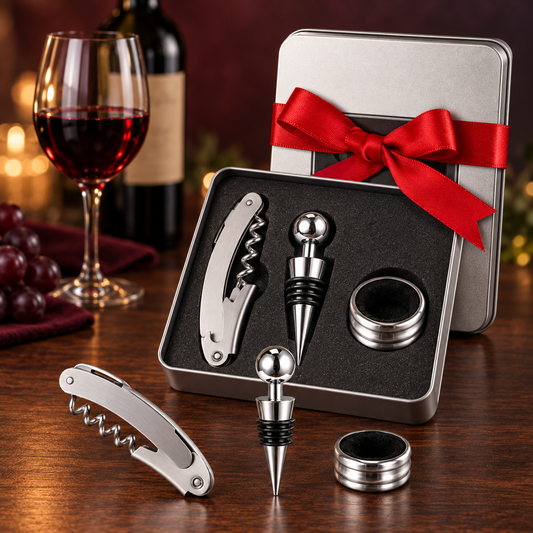 3pc Corkscrew Bottle Opener Set