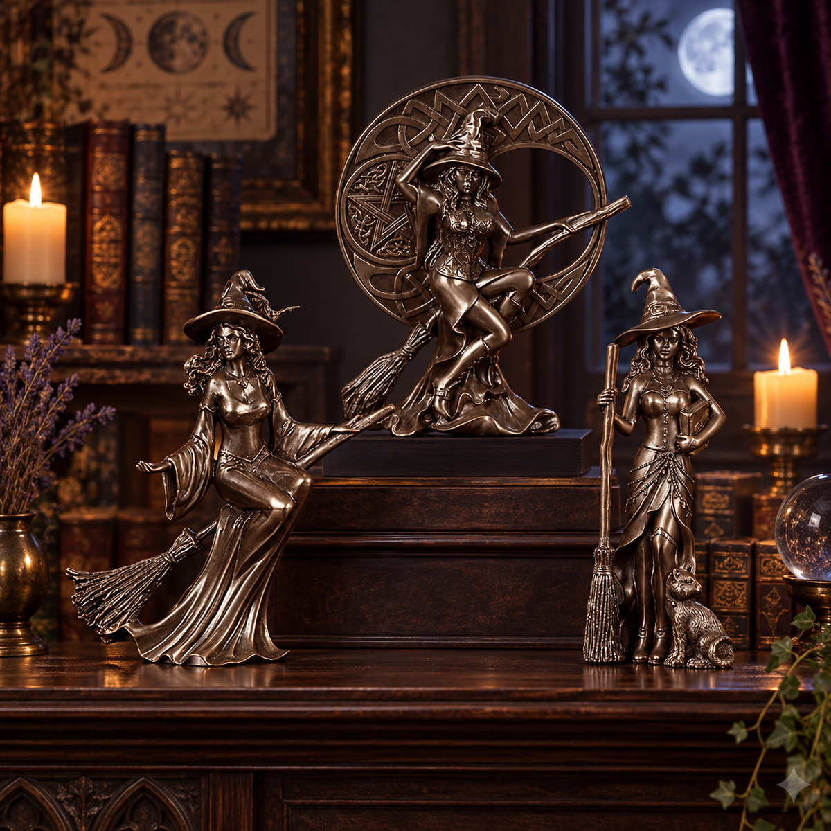 Indoor Witch Figurines