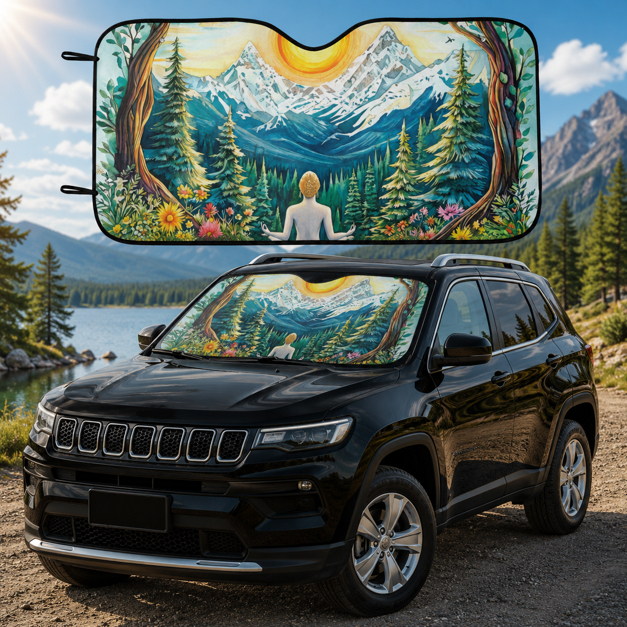 Foldable Car Windshield Sun Shades