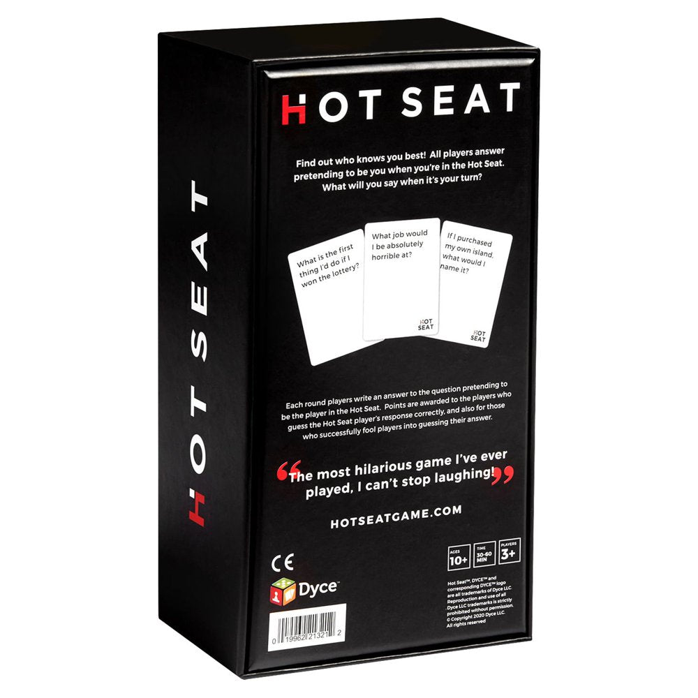 HOT SEAT: the Party Game That'S All about You