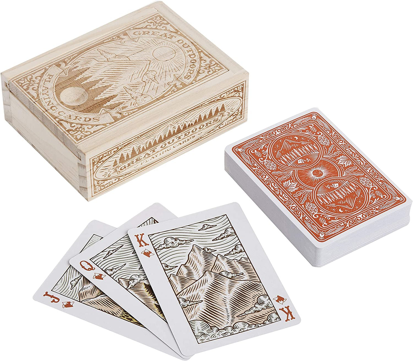 Great Outdoors Playing Cards (Playing Cards for Adults, Playing Cards for Children, Illustrated Playing Cards)