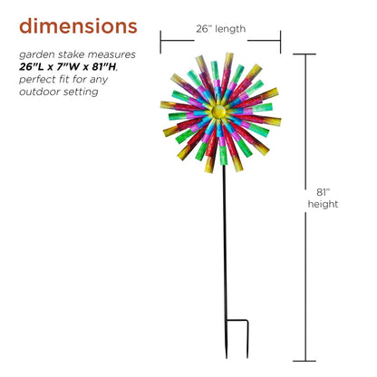 Mediapolis Metal Abstract & Geometric Rotator